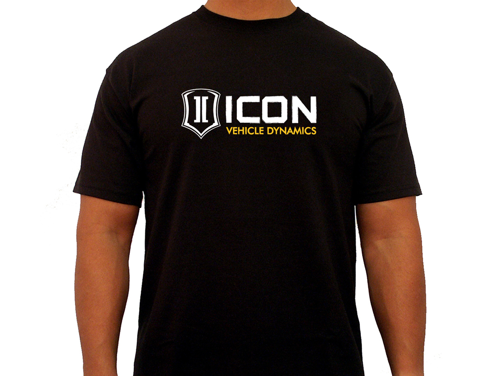 ICON Vehicle Dynamics ICON RD TEE BLACK - LARGE ICON-TEE-RD-BLK-L