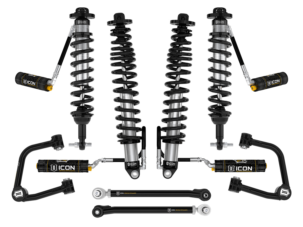 ICON Vehicle Dynamics 21-23 BRONCO NON-SASQUATCH 3-4" LIFT STAGE 6 SUSPENSION SYSTEM CDCV TUBULAR K40006T