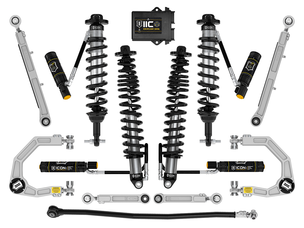 ICON Vehicle Dynamics 21-23 BRONCO SASQUATCH 2-3" LIFT STAGE 8 SUSPENSION SYSTEM BILLET K40018