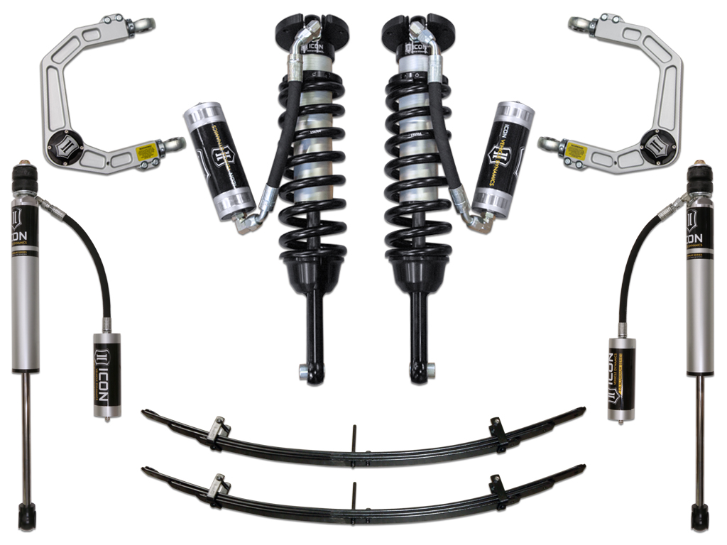 ICON Vehicle Dynamics 05-15 TACOMA 0-3.5"/16-23 0-2.75" STAGE 4 SUSPENSION SYSTEM W BILLET UCA K53004