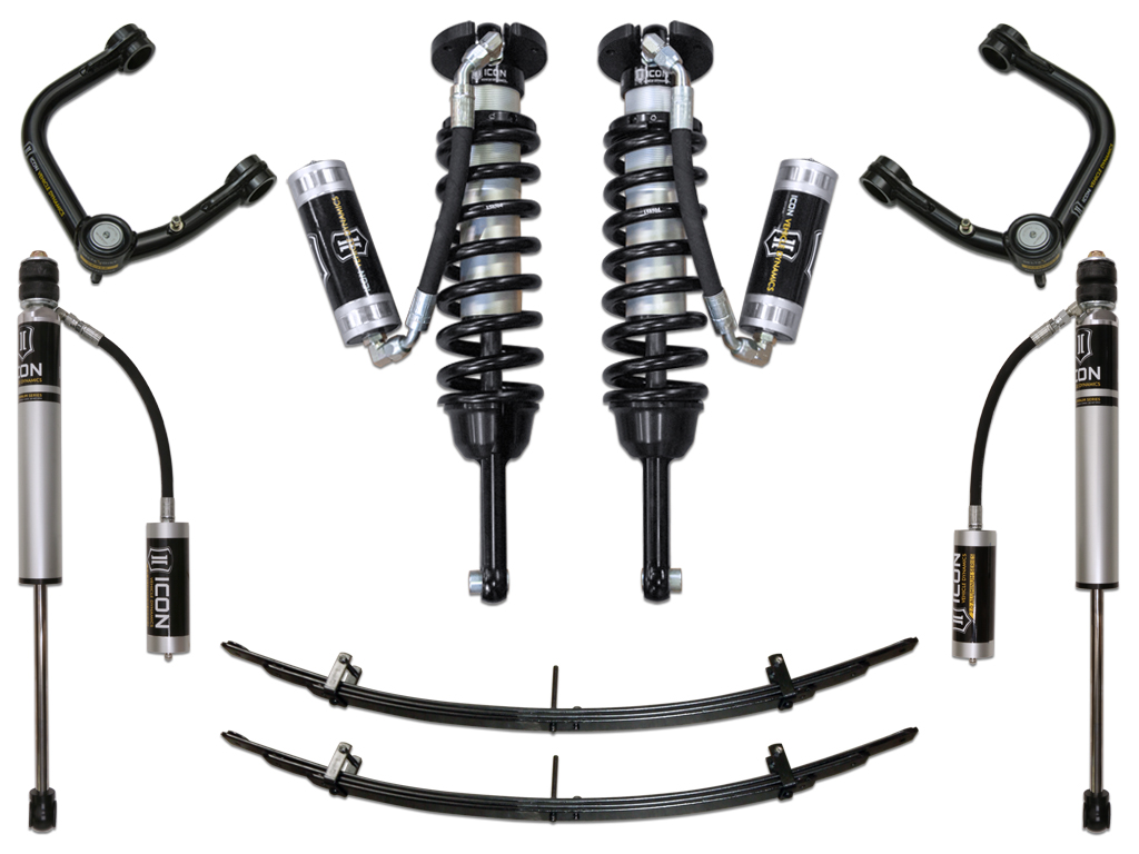 ICON Vehicle Dynamics 05-15 TACOMA 0-3.5"/16-23 0-2.75" STAGE 4 SUSPENSION SYSTEM W TUBULAR UCA K53004T