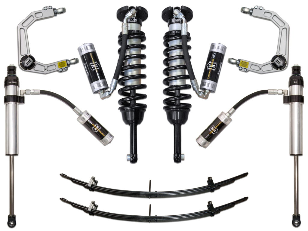 ICON Vehicle Dynamics 05-15 TACOMA 0-3.5"/16-23 0-2.75" STAGE 5 SUSPENSION SYSTEM W BILLET UCA K53005