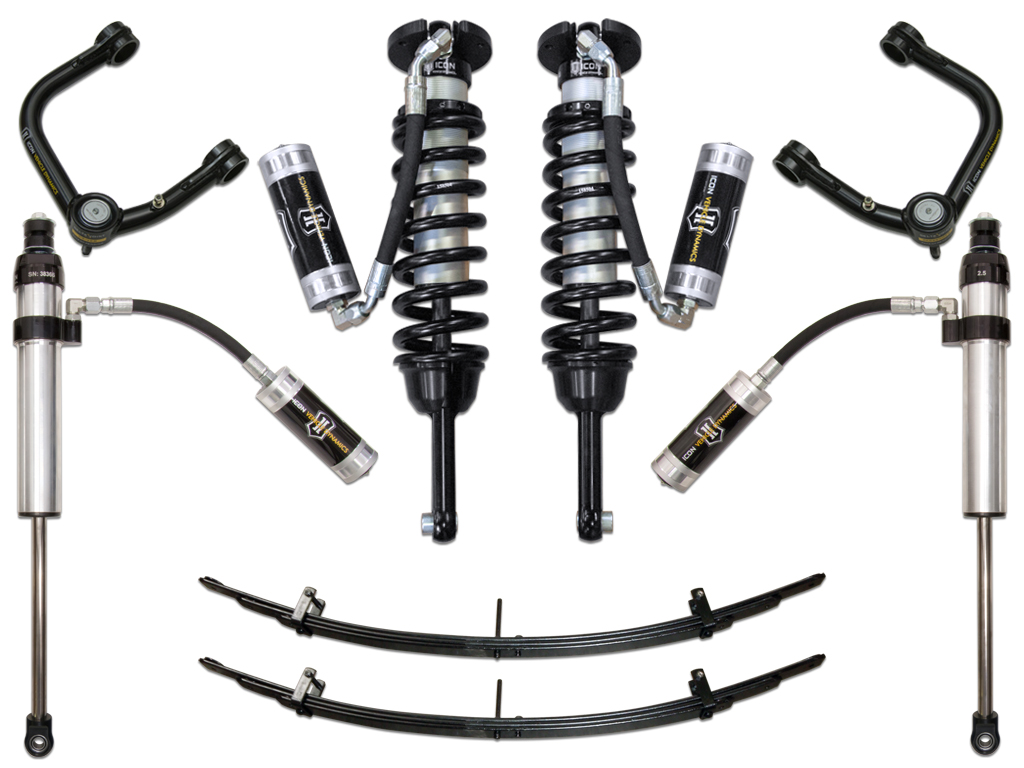 ICON Vehicle Dynamics 05-15 TACOMA 0-3.5"/16-23 0-2.75" STAGE 5 SUSPENSION SYSTEM W TUBULAR UCA K53005T