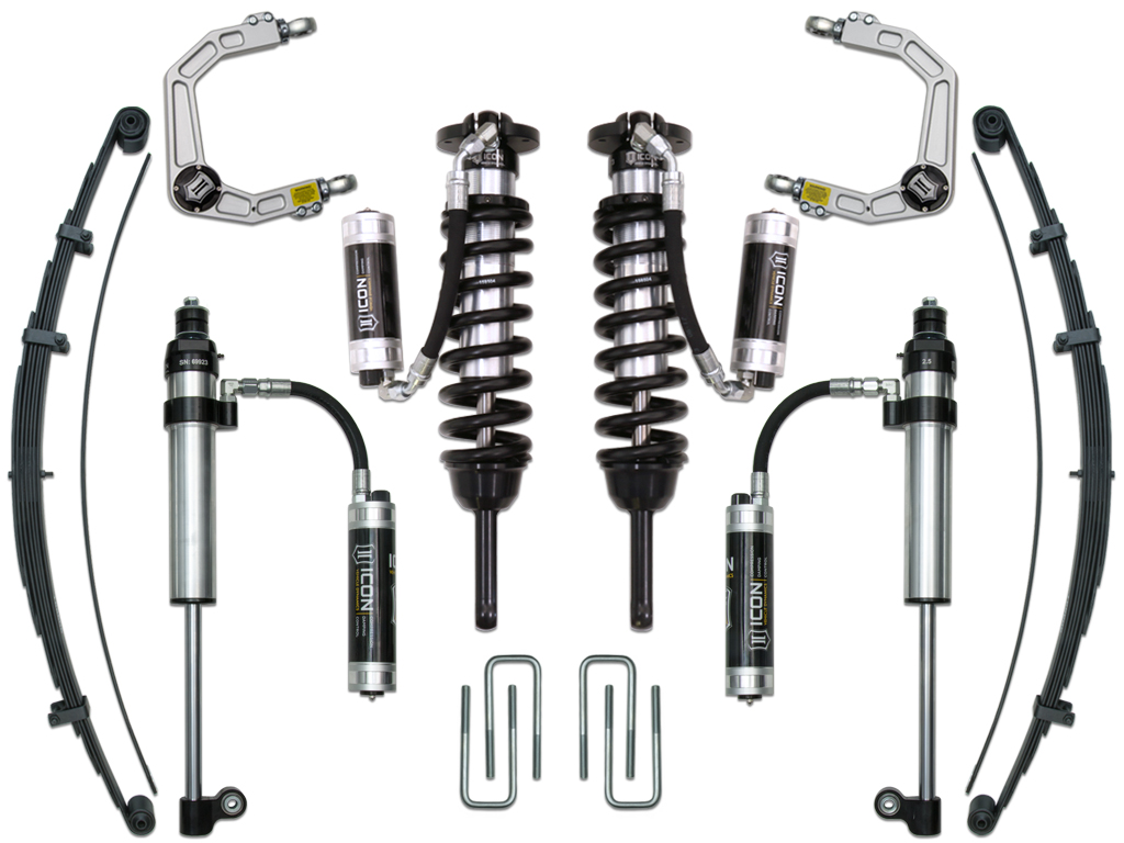ICON Vehicle Dynamics 05-15 TACOMA 0-3.5"/16-23 0-2.75" STAGE 9 SUSPENSION SYSTEM W BILLET UCA K53009