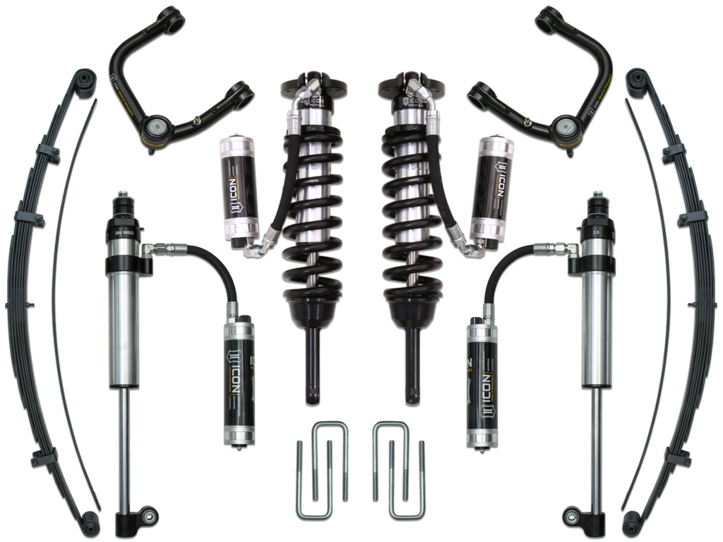 ICON Vehicle Dynamics 05-15 TACOMA 0-3.5"/16-23 0-2.75" STAGE 9 SUSPENSION SYSTEM W TUBULAR UCA K53009T