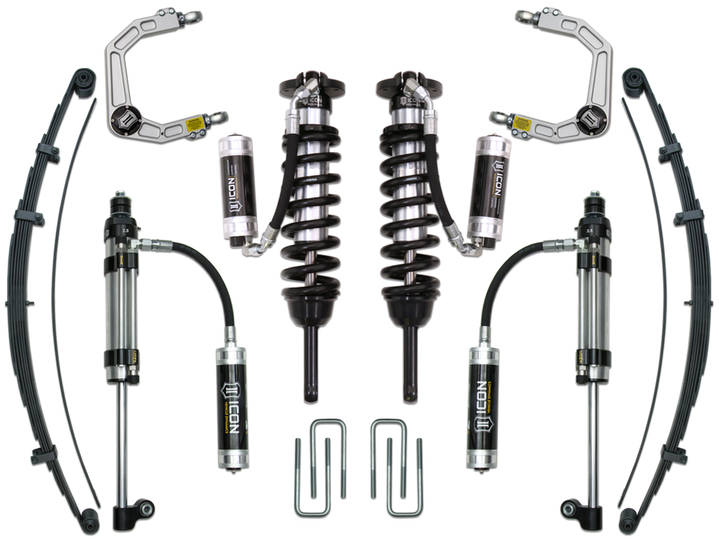 ICON Vehicle Dynamics 05-15 TACOMA 0-3.5"/16-23 0-2.75" STAGE 10 SUSPENSION SYSTEM W BILLET UCA K53010
