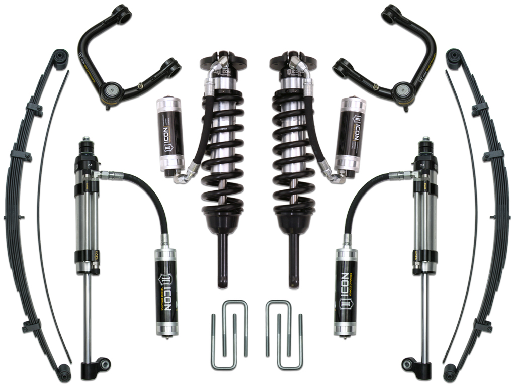 ICON Vehicle Dynamics 05-15 TACOMA 0-3.5"/16-23 0-2.75" STAGE 10 SUSPENSION SYSTEM W TUBULAR UCA K53010T