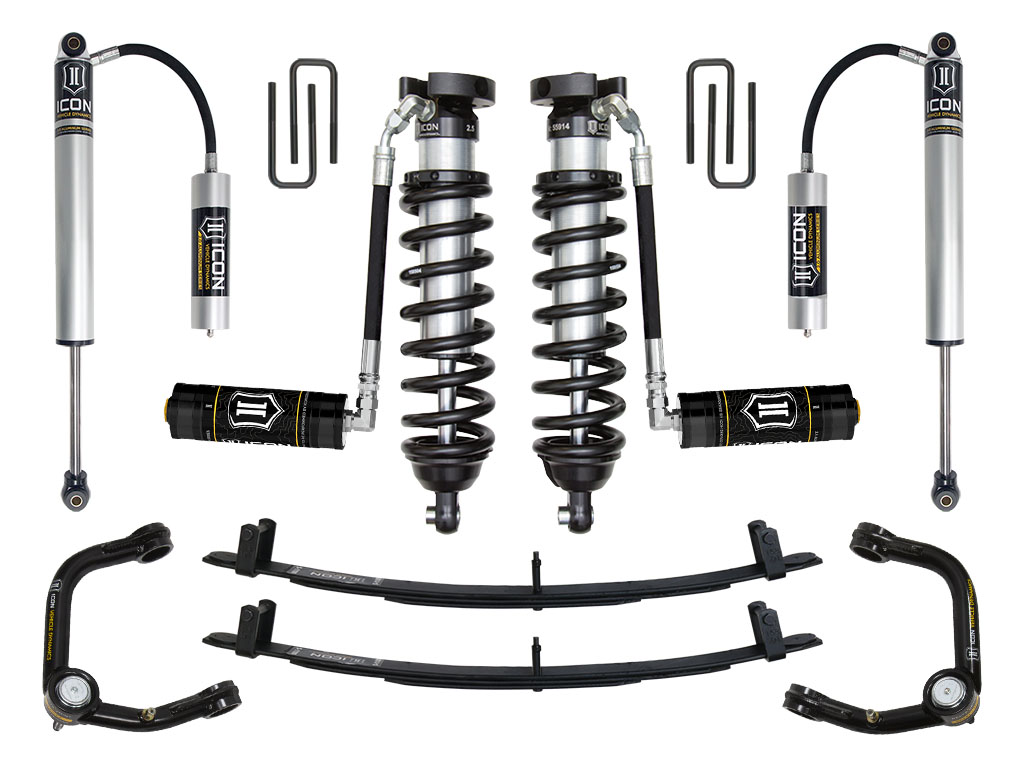ICON Vehicle Dynamics 95.5-04 TACOMA 0-3" STAGE 4 SUSPENSION SYSTEM W TUBULAR UCA K53014