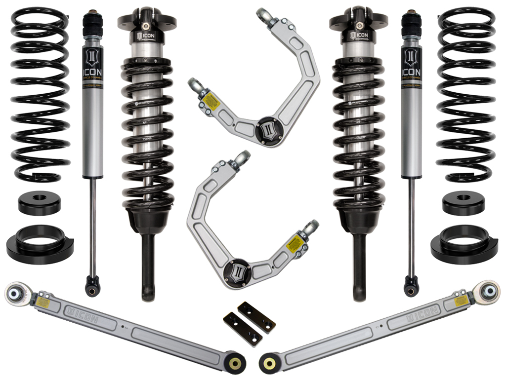 ICON Vehicle Dynamics 03-09 GX470 0-3.5" STAGE 3 SUSPENSION SYSTEM W BILLET UCA K53173