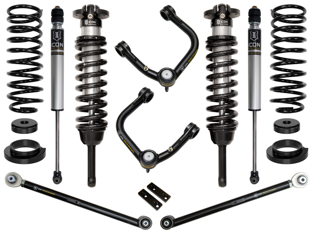 ICON Vehicle Dynamics 03-09 GX470 0-3.5" STAGE 3 SUSPENSION SYSTEM W TUBULAR UCA K53173T