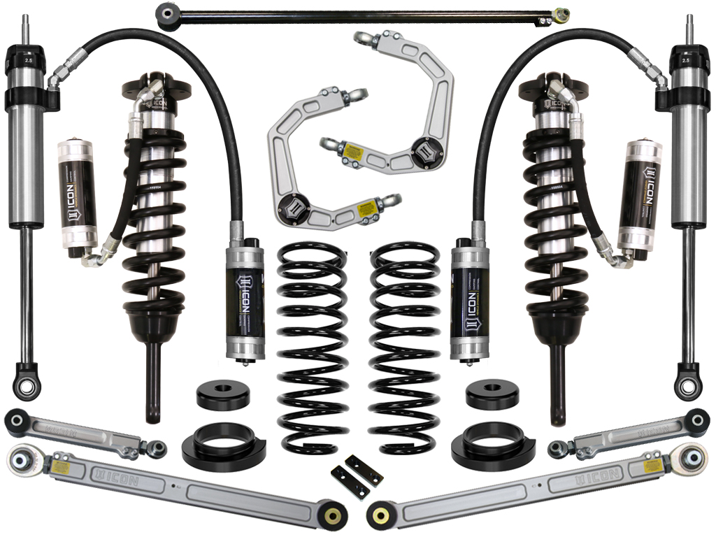 ICON Vehicle Dynamics 03-09 GX470 0-3.5" STAGE 7 SUSPENSION SYSTEM W BILLET UCA K53177