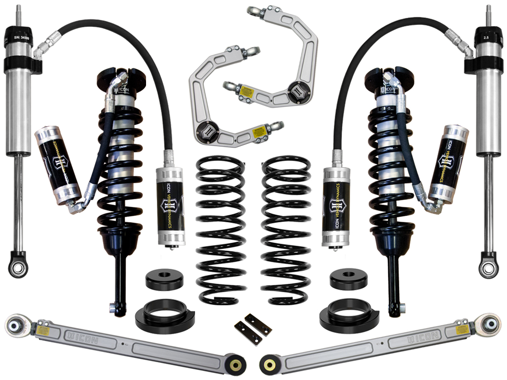 ICON Vehicle Dynamics 03-09 GX470 0-3.5" STAGE 5 SUSPENSION SYSTEM W BILLET UCA K53175