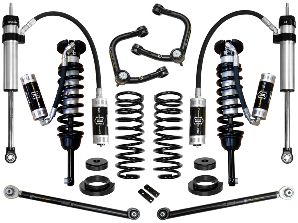 ICON Vehicle Dynamics 03-09 GX470 0-3.5" STAGE 5 SUSPENSION SYSTEM W TUBULAR UCA K53175T