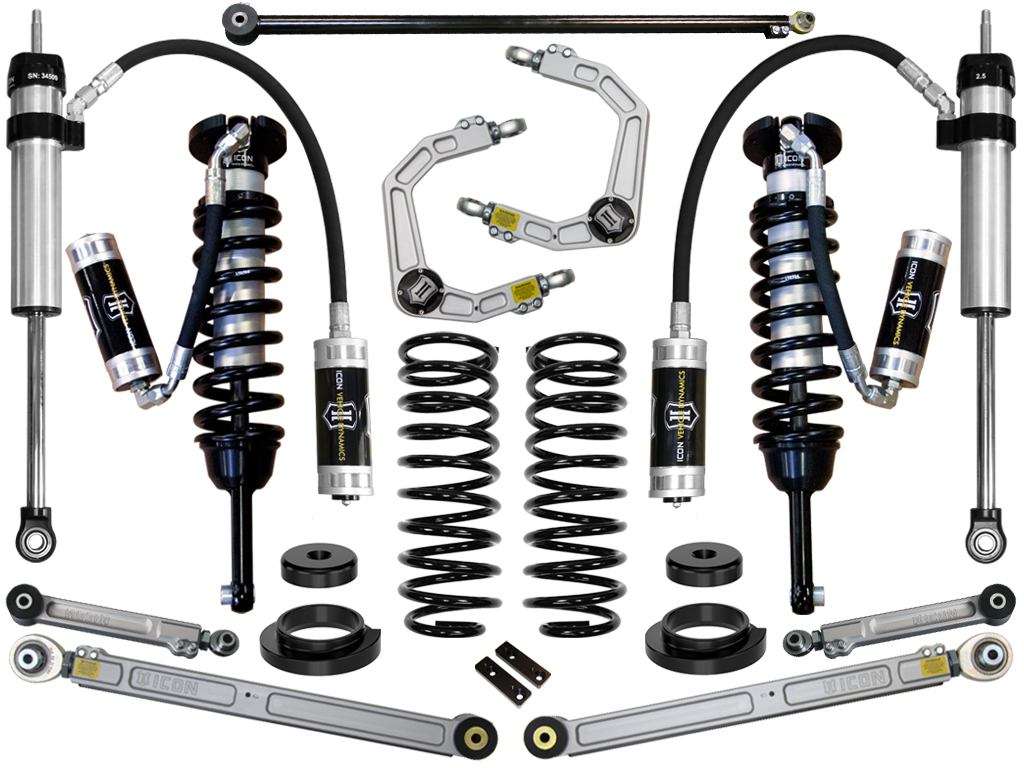 ICON Vehicle Dynamics 03-09 GX470 0-3.5" STAGE 6 SUSPENSION SYSTEM W BILLET UCA K53176