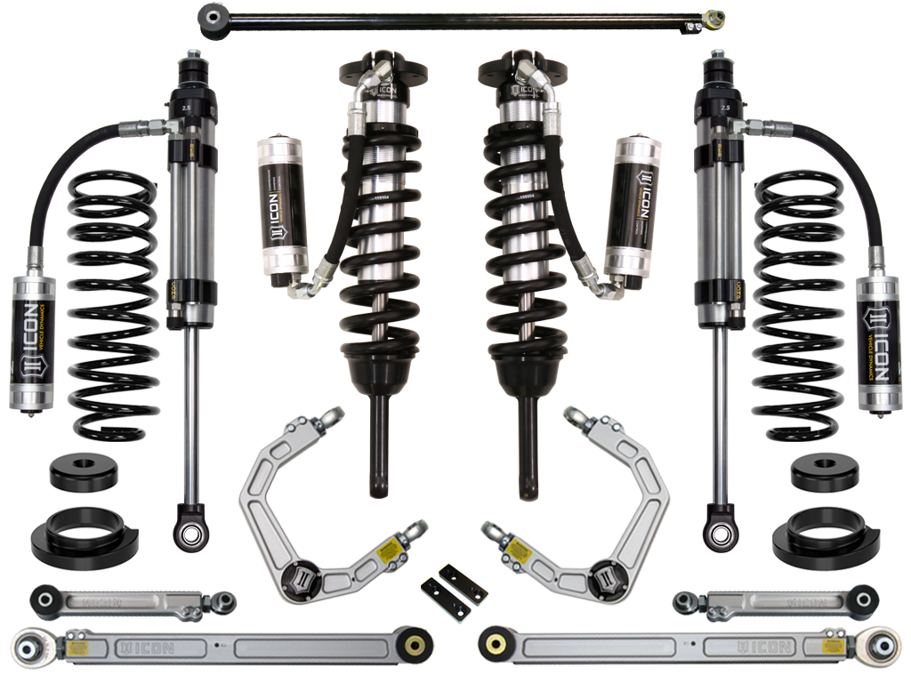 ICON Vehicle Dynamics 03-09 GX470 0-3.5" STAGE 8 SUSPENSION SYSTEM W BILLET UCA K53178