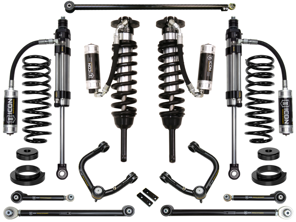 ICON Vehicle Dynamics 03-09 GX470 0-3.5" STAGE 8 SUSPENSION SYSTEM W TUBULAR UCA K53178T