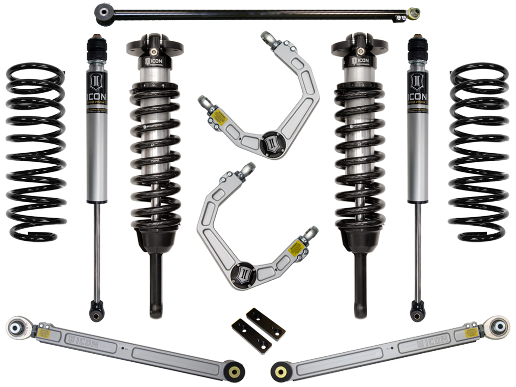 ICON Vehicle Dynamics 10-UP GX460 0-3.5" STAGE 3 SUSPENSION SYSTEM W BILLET UCA K53183