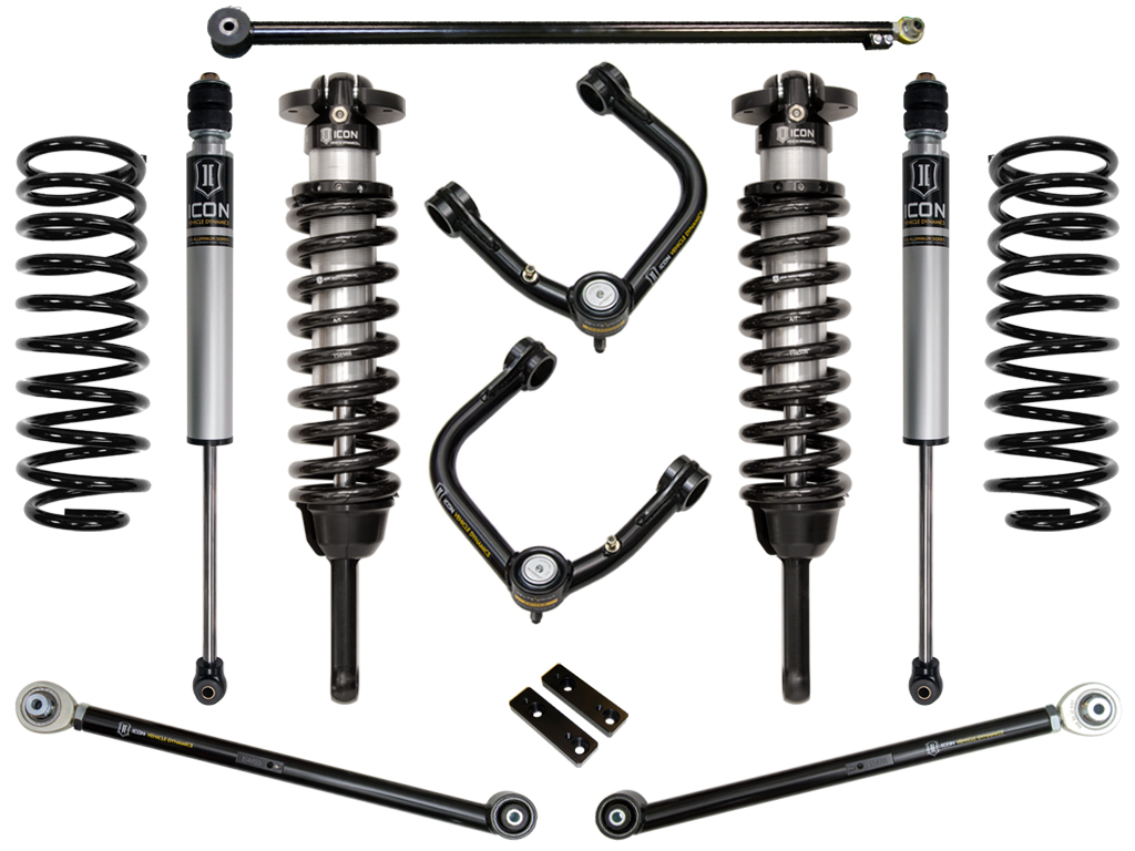 ICON Vehicle Dynamics 10-UP GX460 0-3.5" STAGE 3 SUSPENSION SYSTEM W TUBULAR UCA K53183T