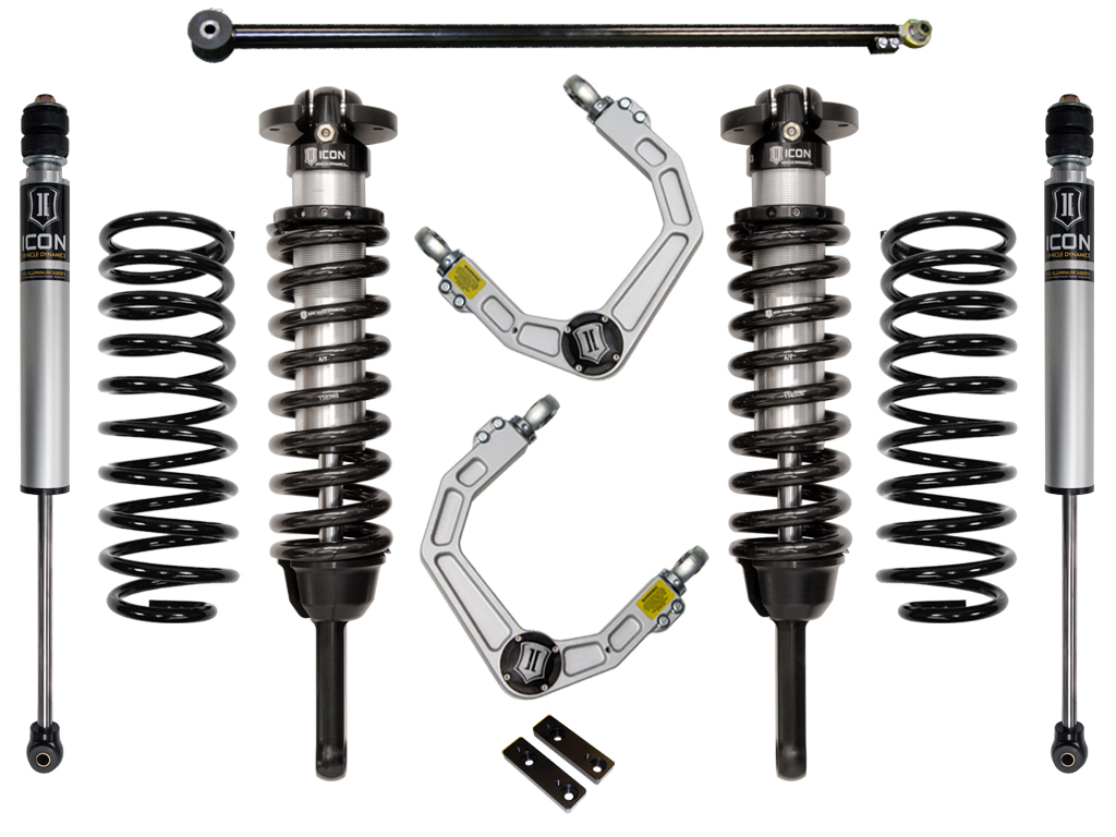 ICON Vehicle Dynamics 10-UP GX460 0-3.5" STAGE 2 SUSPENSION SYSTEM W BILLET UCA K53182