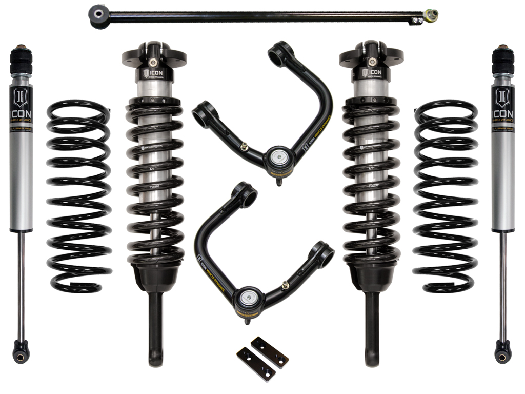 ICON Vehicle Dynamics 10-UP GX460 0-3.5" STAGE 2 SUSPENSION SYSTEM W TUBULAR UCA K53182T