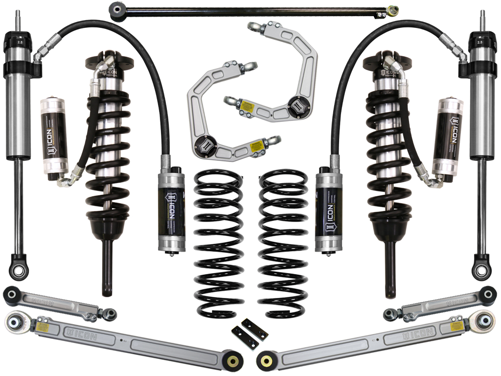 ICON Vehicle Dynamics 10-UP GX460 0-3.5" STAGE 7 SUSPENSION SYSTEM W BILLET UCA K53187