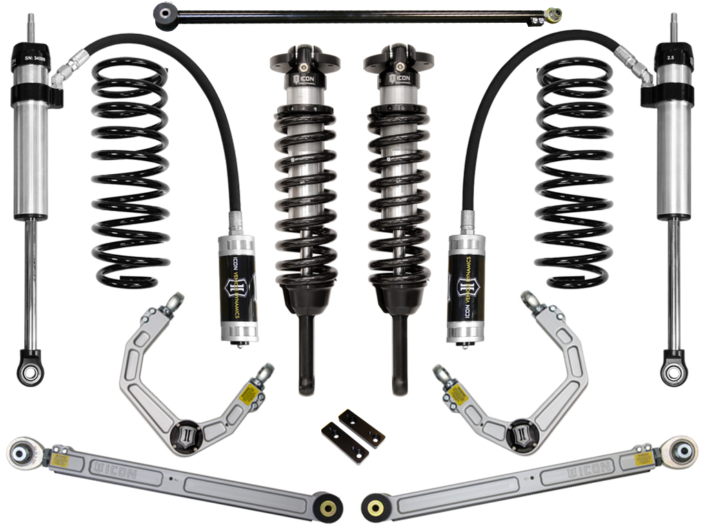 ICON Vehicle Dynamics 10-UP GX460 0-3.5" STAGE 4 SUSPENSION SYSTEM W BILLET UCA K53184