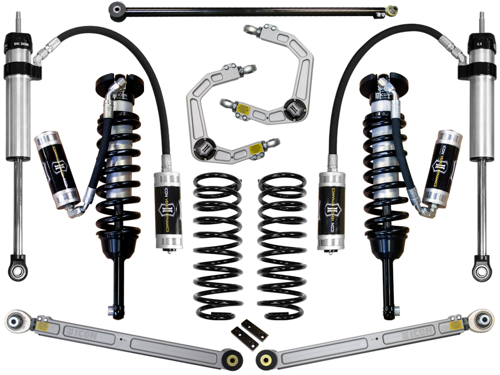 ICON Vehicle Dynamics 10-UP GX460 0-3.5" STAGE 5 SUSPENSION SYSTEM W BILLET UCA K53185