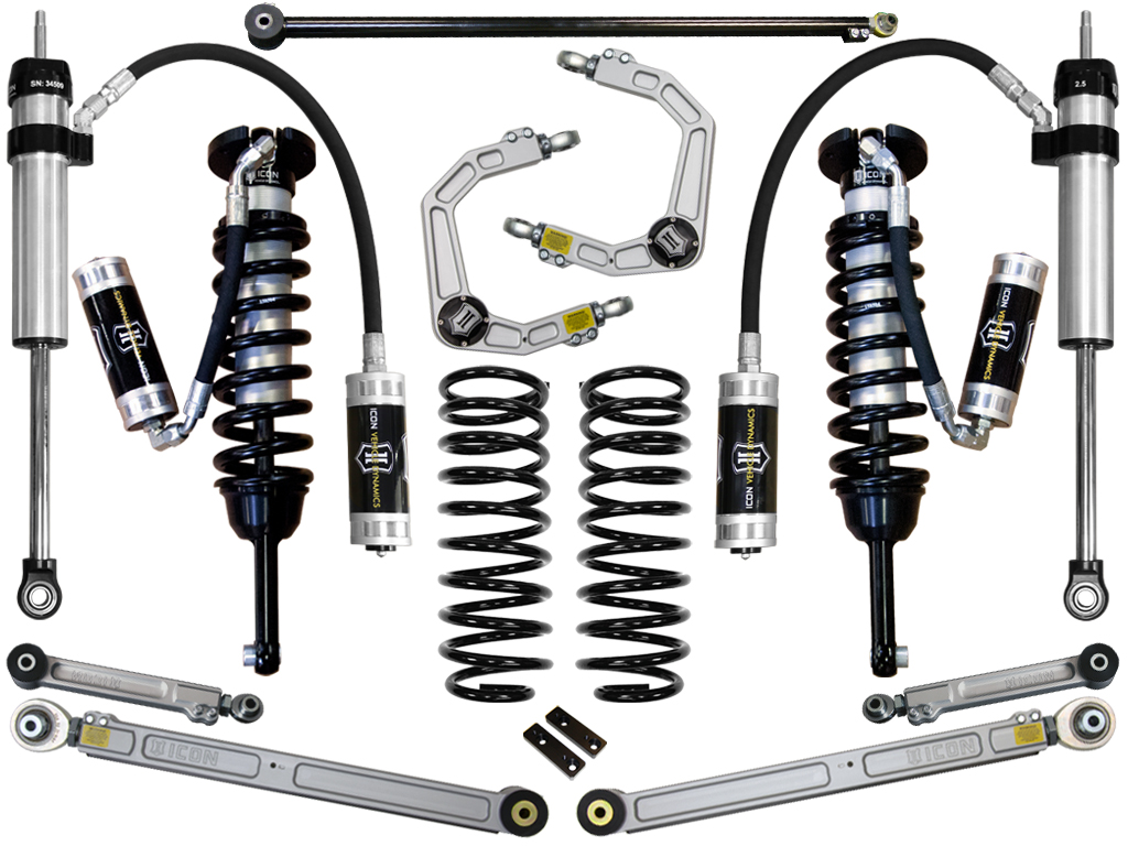 ICON Vehicle Dynamics 10-UP GX460 0-3.5" STAGE 6 SUSPENSION SYSTEM W BILLET UCA K53186