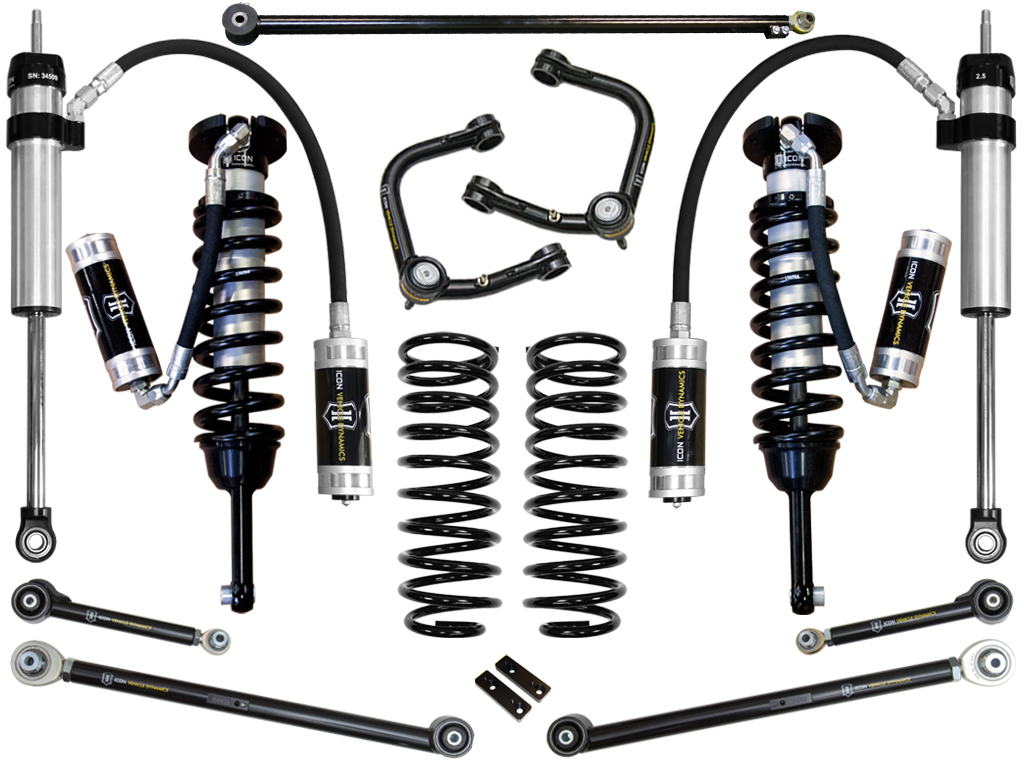ICON Vehicle Dynamics 10-UP GX460 0-3.5" STAGE 6 SUSPENSION SYSTEM W TUBULAR UCA K53186T