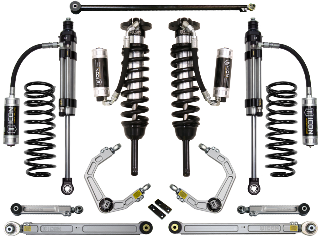 ICON Vehicle Dynamics 10-UP GX460 0-3.5" STAGE 8 SUSPENSION SYSTEM W BILLET UCA K53188