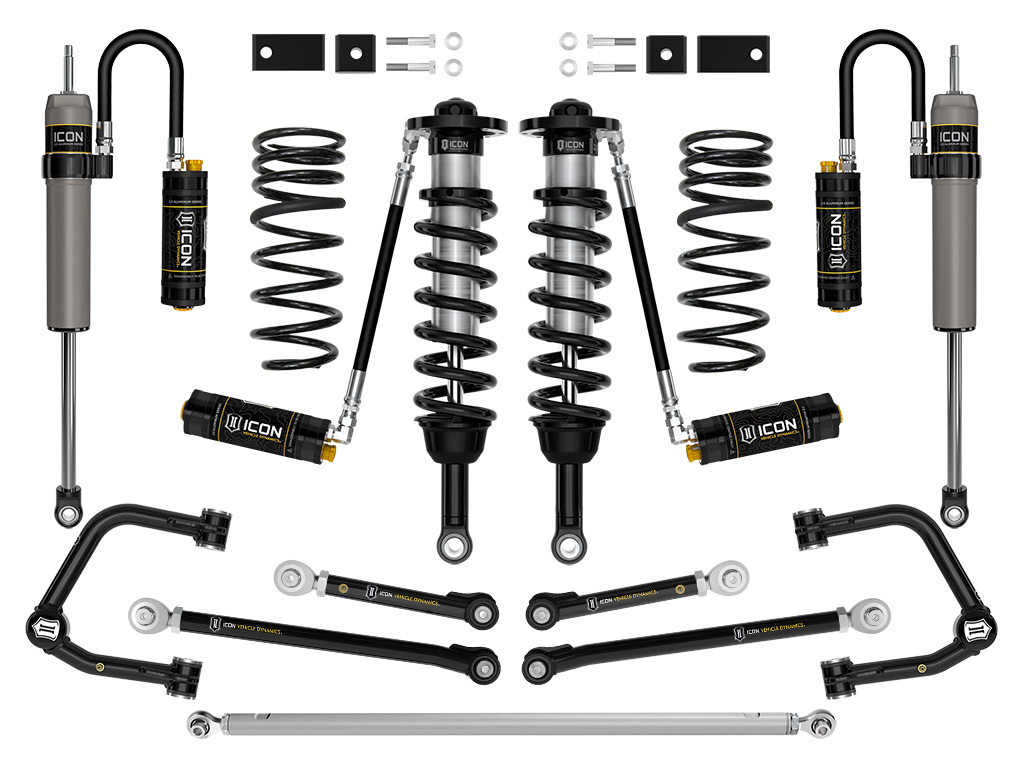 ICON Vehicle Dynamics 23-25 SEQUOIA 3-4.5" STAGE 10 SUSPENSION SYSTEM TUBULAR CDCV K53240T