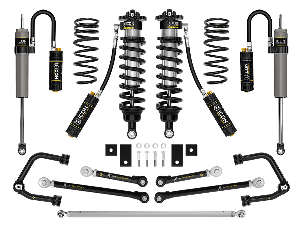 ICON Vehicle Dynamics 23-25 SEQUOIA 3-4.25" STAGE 1 3.0 SUSPENSION SYSTEM TUBULAR CDCV K53251T