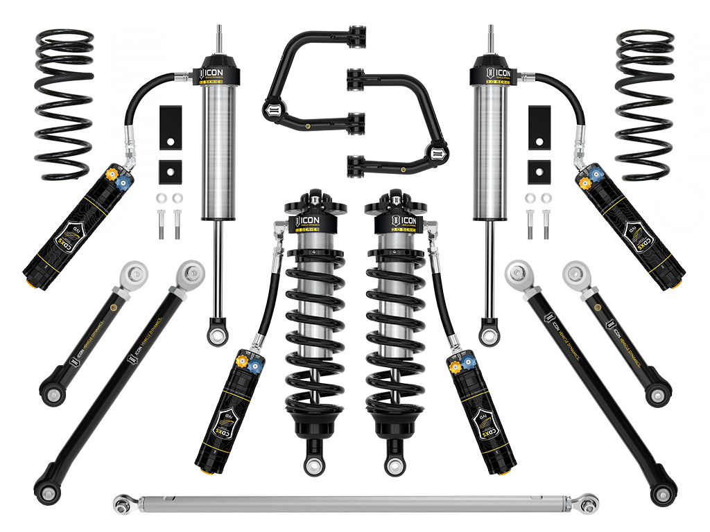 ICON Vehicle Dynamics 23-25 SEQUOIA 3-4.25" STAGE 2 3.0 SUSPENSION SYSTEM TUBULAR CDXS (TRD) K53252TDS