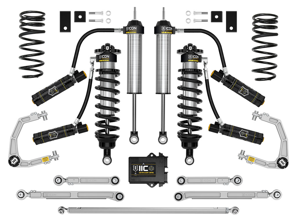 ICON Vehicle Dynamics 23-25 SEQUOIA 3-4.25" STAGE 4 3.0 SUSPENSION SYSTEM BILLET K53254