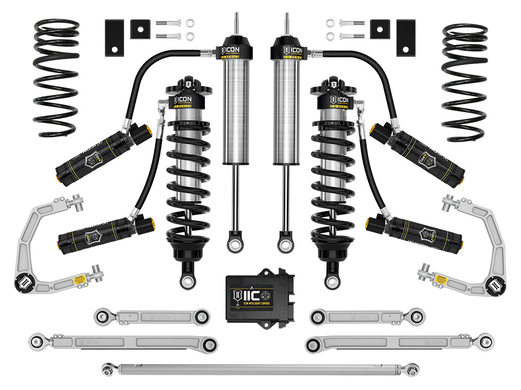 ICON Vehicle Dynamics 23-25 SEQUOIA 3-4.25" STAGE 4 3.0 SUSPENSION SYSTEM BILLET (TRD) K53254S