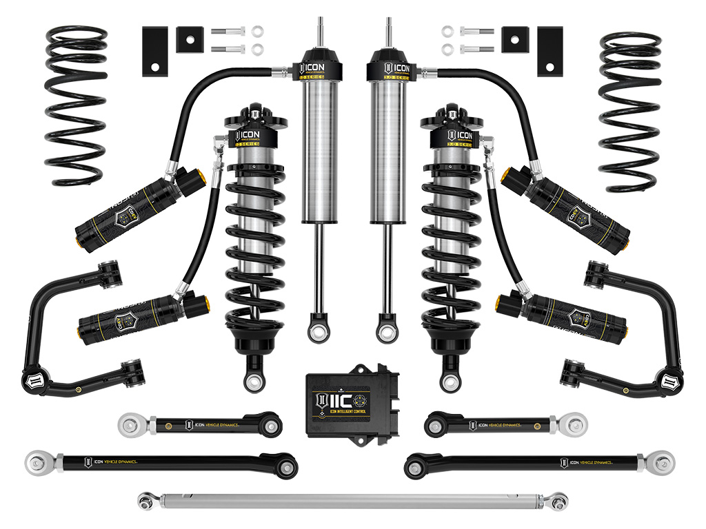 ICON Vehicle Dynamics 23-25 SEQUOIA 3-4.25" STAGE 4 3.0 SUSPENSION SYSTEM TUBULAR K53254T