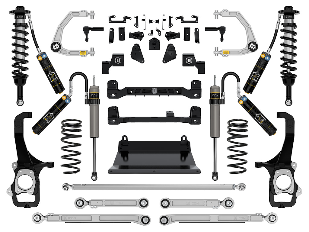 ICON Vehicle Dynamics 22-24 TOYOTA TUNDRA 6" STAGE 7 SUSPENSION SYSTEM BILLET CDXS K53277D
