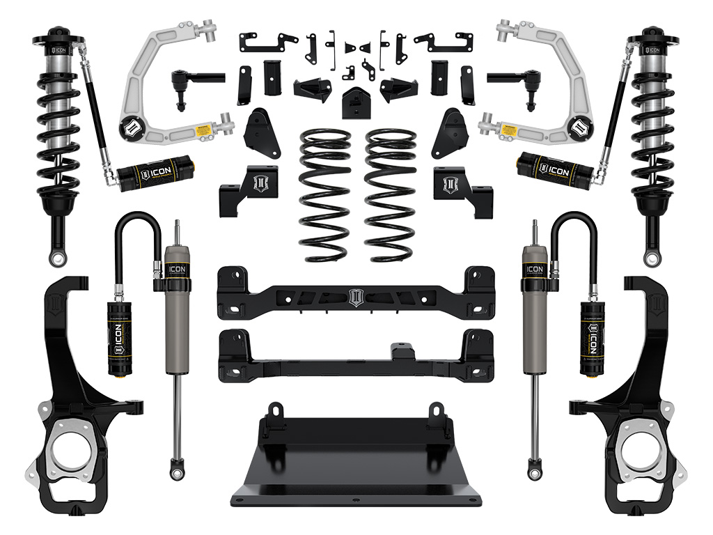ICON Vehicle Dynamics 22-24 TOYOTA TUNDRA 6" STAGE 4 SUSPENSION SYSTEM BILLET UCA K53274