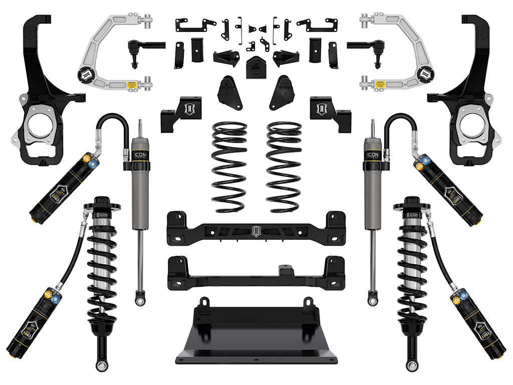 ICON Vehicle Dynamics 22-24 TOYOTA TUNDRA 6" STAGE 6 SUSPENSION SYSTEM BILLET CDXS K53276D