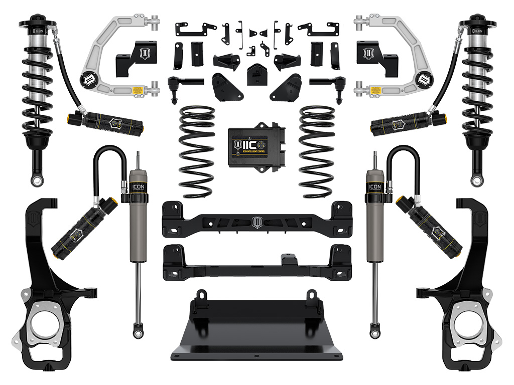 ICON Vehicle Dynamics 22-24 TOYOTA TUNDRA 6" STAGE 8 SUSPENSION SYSTEM BILLET UCA K53278