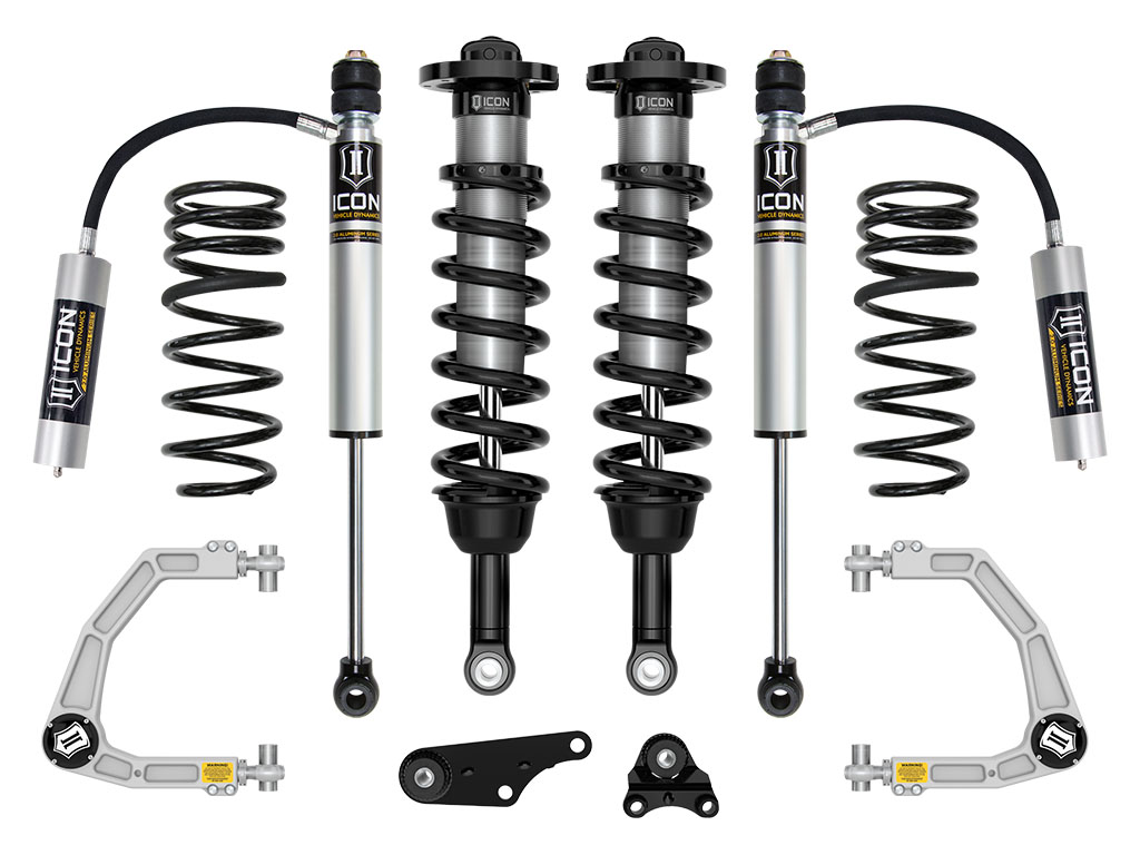 ICON Vehicle Dynamics 24-25 TACOMA 1.25-3" STAGE 3 SUSPENSION SYSTEM BILLET WITH TRIPLE RATE SPRING K53293S