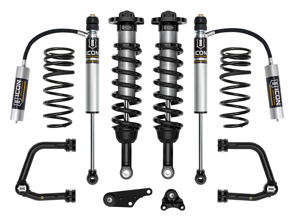 ICON Vehicle Dynamics 24-25 TACOMA 1.25-3" STAGE 3 SUSPENSION SYSTEM TUBULAR WITH TRIPLE RATE SPRING K53293TS