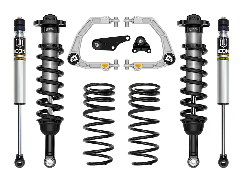 ICON Vehicle Dynamics 24-25 TACOMA 1.25-3" STAGE 2 SUSPENSION SYSTEM BILLET WITH TRIPLE RATE SPRING K53292S