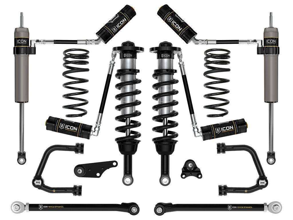 ICON Vehicle Dynamics 24-25 TACOMA 1.25-3" STAGE 7 SUSPENSION SYSTEM TUBULAR WITH TRIPLE RATE SPRING K53297TS