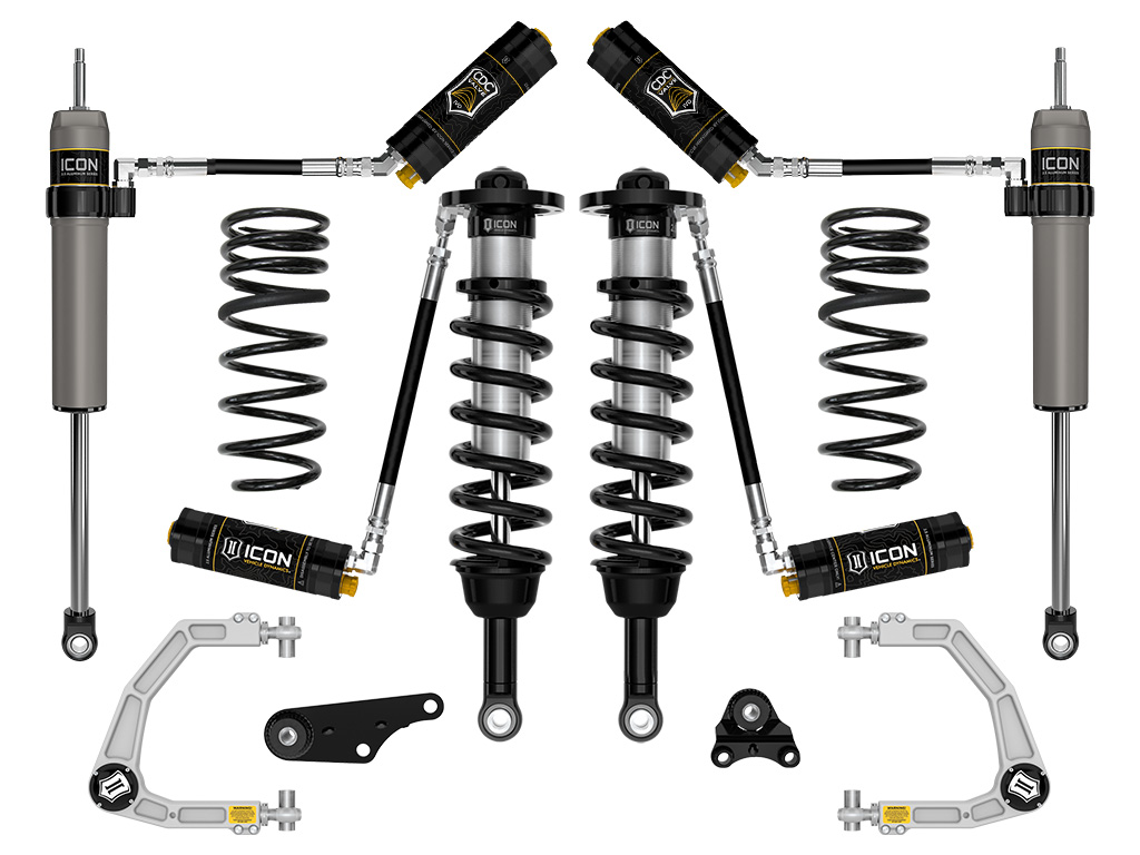 ICON Vehicle Dynamics 24-25 TACOMA 1.25-3" STAGE 5 SUSPENSION SYSTEM BILLET WITH TRIPLE RATE SPRING K53295S