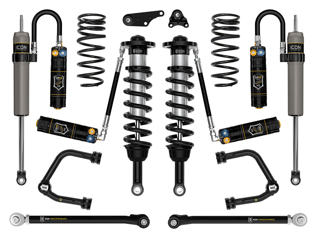 ICON Vehicle Dynamics 24-25 TACOMA 1.25-3" STAGE 9 SUSPENSION SYSTEM TUBULAR WITH TRIPLE RATE SPRING K53299TS