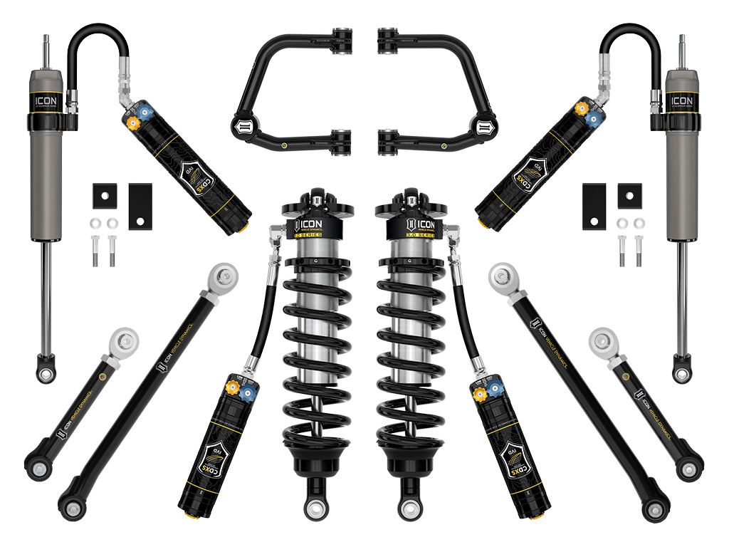 ICON Vehicle Dynamics 22-25 TUNDRA 2-3.25" STAGE 1 3.0 SUSPENSION SYSTEM TUBULAR CDXS K53211TD