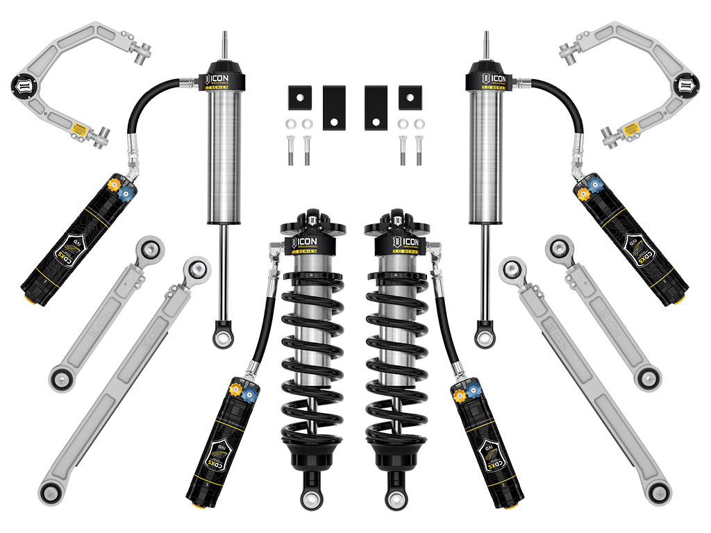 ICON Vehicle Dynamics 22-25 TUNDRA 1.25-3.25" STAGE 2 3.0 SUSPENSION SYSTEM BILLET CDXS K53212D