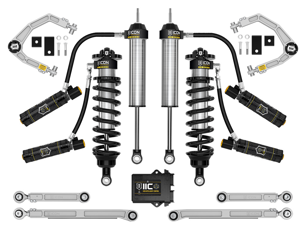 ICON Vehicle Dynamics 22-25 TUNDRA 1.25-3.25" STAGE 5 3.0 SUSPENSION SYSTEM BILLET K53215