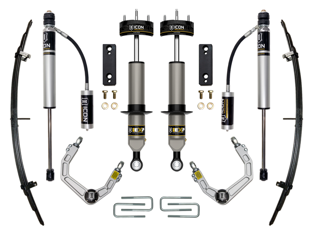 ICON Vehicle Dynamics 05-23 TACOMA 0-2" STAGE 3 EXP SUSPENSION SYSTEM BILLET K53222